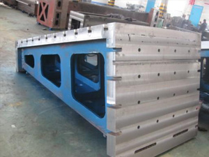 鑄鐵支撐的電機(jī)試驗(yàn)平臺(tái)